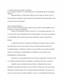 Recursos Naturales en Argentina