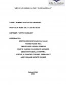 Proyecto de operaciones Empresa: “happy burguer”