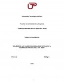 Estadística Aplicada para los Negocios