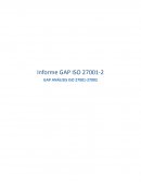 GAP análisis ISO 27001-27002
