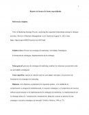 Procesos de estrategia de marketing: analizar las relaciones secuenciales entre sus actividades estratégicas