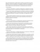 Análisis sobre los conceptos de comunidad de tres autores diferentes