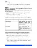 Análisis de Caso y Propuesta de Proceso de Evaluación Psicopedagógica