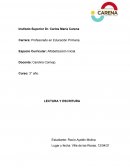 Espacio Curricular: Alfabetización Inicial