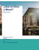 Ensayo sobre ética y moral