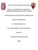 Derecho mercantil Autoria unidad 3 y 4