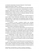 La motivación el aprendizaje en educación: Motivación y acción educativa