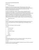 Case study on the internationalization Alicorp S.A.A.