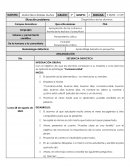 Planeación diagnóstico 3°