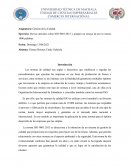 Las normas de calidad. ISO 9001