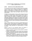 El Poder Nacional e Internacional de los Estados