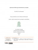 Importancia del liderazgo transformacional en un hospital