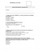 Examen anatomía s/r