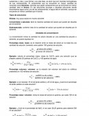 Teoría de soluciones químicas