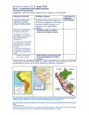 La organización del espacio peruano