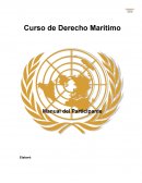 Derecho Marítimo. Manual del participante