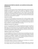 Análisis de mi práctica docente: los cuerpos de revolución (geometría)