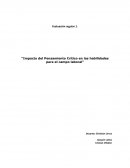 Impacto del Pensamiento Crítico en las habilidades para el campo laboral