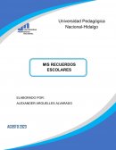 Mis recuerdos escolares