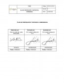 HO-PLA-SIG-01 Plan de preparación y respuesta a emergencia