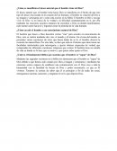 Cómo se manifiesta el deseo natural que el hombre tiene de Dios?