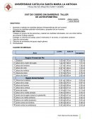 Taller de antropometria