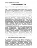La transición energética