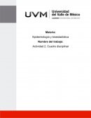 Cuadro Epidemiología y Bioestadística