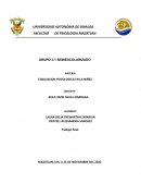 Evaluacion psicologica en la niñez