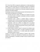 Refelexion y practica reflexiva resumen Dr. Orsini