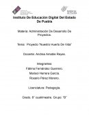 Proyecto “Nuestro Huerto De Vida”