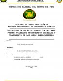 Valoración de un ácido fuerte con una base fuerte utilizando un indicador coloreado y tratamiento de los datos experimentales