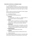 Estretegias de plaza