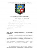 Tarea de conductimetrìa