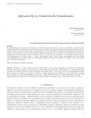 Aplicación De La Volumetría De Neutralización