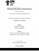 Título de la revisión sistemática