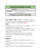 Planeacion. Despertar el interés del alumno