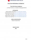 La Prisión Preventiva y La Casación de Moquegua 626-2013