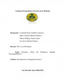 Resumen Libros del Pentateuco Sagrada Escritura(BIBLIA)