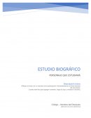 Método biográfico del personaje que estudiará