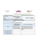 Plano didáctico (ejemplo del llenado del formato de planeación)