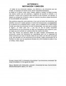 Motivación y emoción