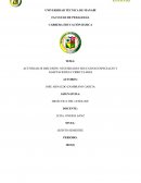 Actividad #8 discusión: necesidades educativas especiales y adaptaciones curriculares