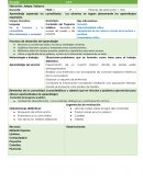 Plan análitico. Los alumnos no logran plenamente los aprendizajes esperados