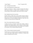 Conversación sobre la belleza