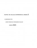 Notas de cálculo diferencial
