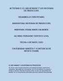 Actividad 2. El ser humano y los sistemas de producción