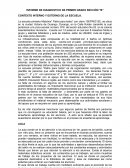 Contexto interno y externo de la escuela