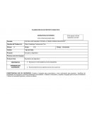 Planeación de un proyecto didáctico Español