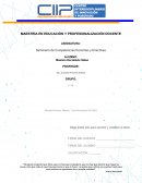 Seminario de Competencias Docentes y Directivas